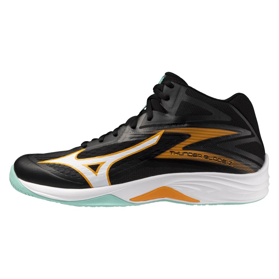 Mizuno, Unisex, Hallenschuhe, Thunder Blade Z Mid (40), Schwarz