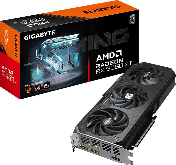 Image du produit Gigabyte Radeon RX 9060 XT Gaming OC (16 Go)