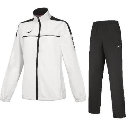 Mizuno, Damen, Laufjacke, trainingsanzug damen team tokyo micro (XXL), Weiss, XXL