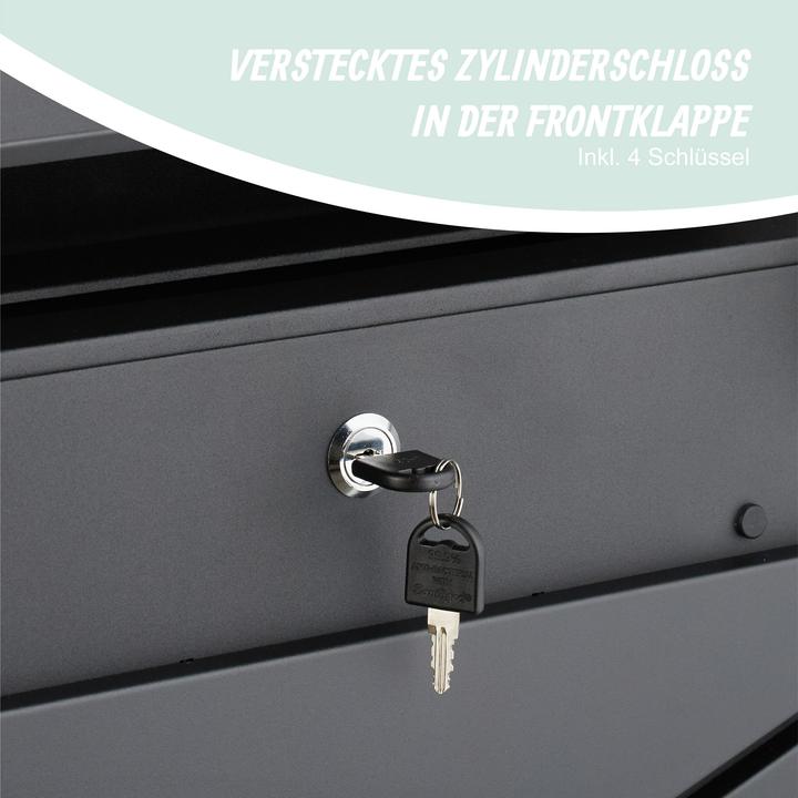 Produktbild Relaxdays Briefkasten