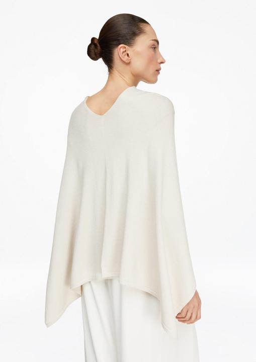 Actual product image Comma Glitzergarn-Strick-Poncho – perfektes Cover-up (One size)