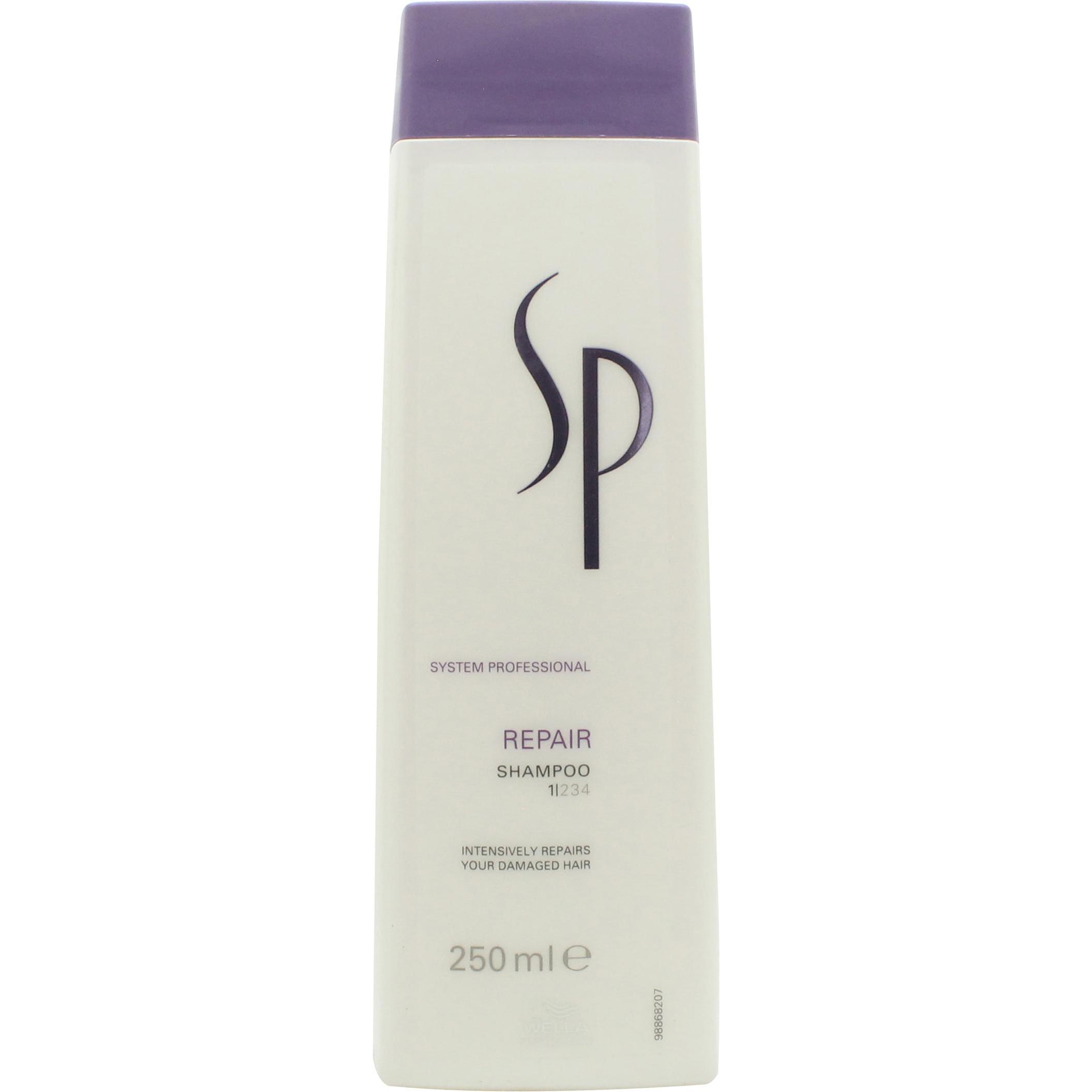 Wella, Shampoo + Conditioner, Repair Shampoo (Vloeibare shampoo, 250 ml)