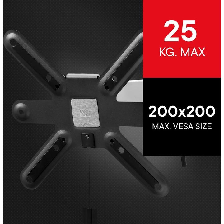Actual product image One for All Ultraslim WM6242 (Wall, 25 kg, 13" - 43")