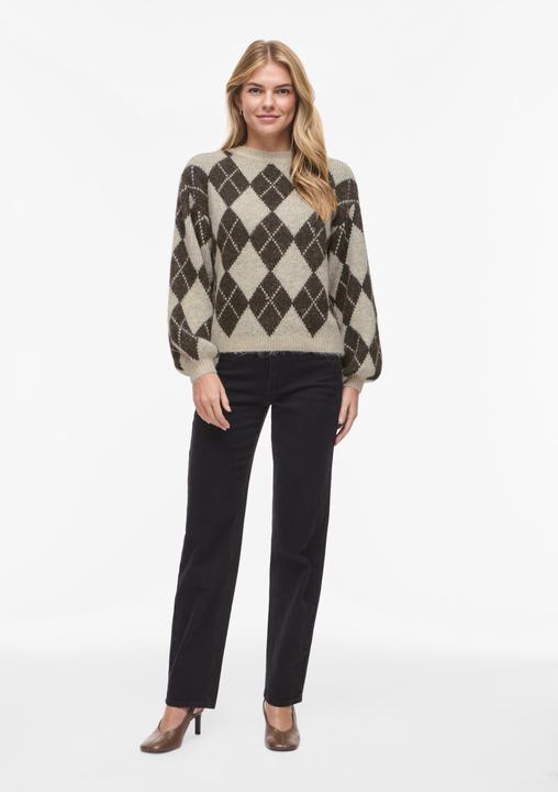 Produktbild Vila VIKARLEY Karierter Strickpullover (XL)