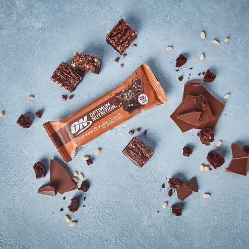 Image du produit Optimum Nutrition Crunch Bar (65G) (Brownie au chocolat, 1 pcs, 65 g)