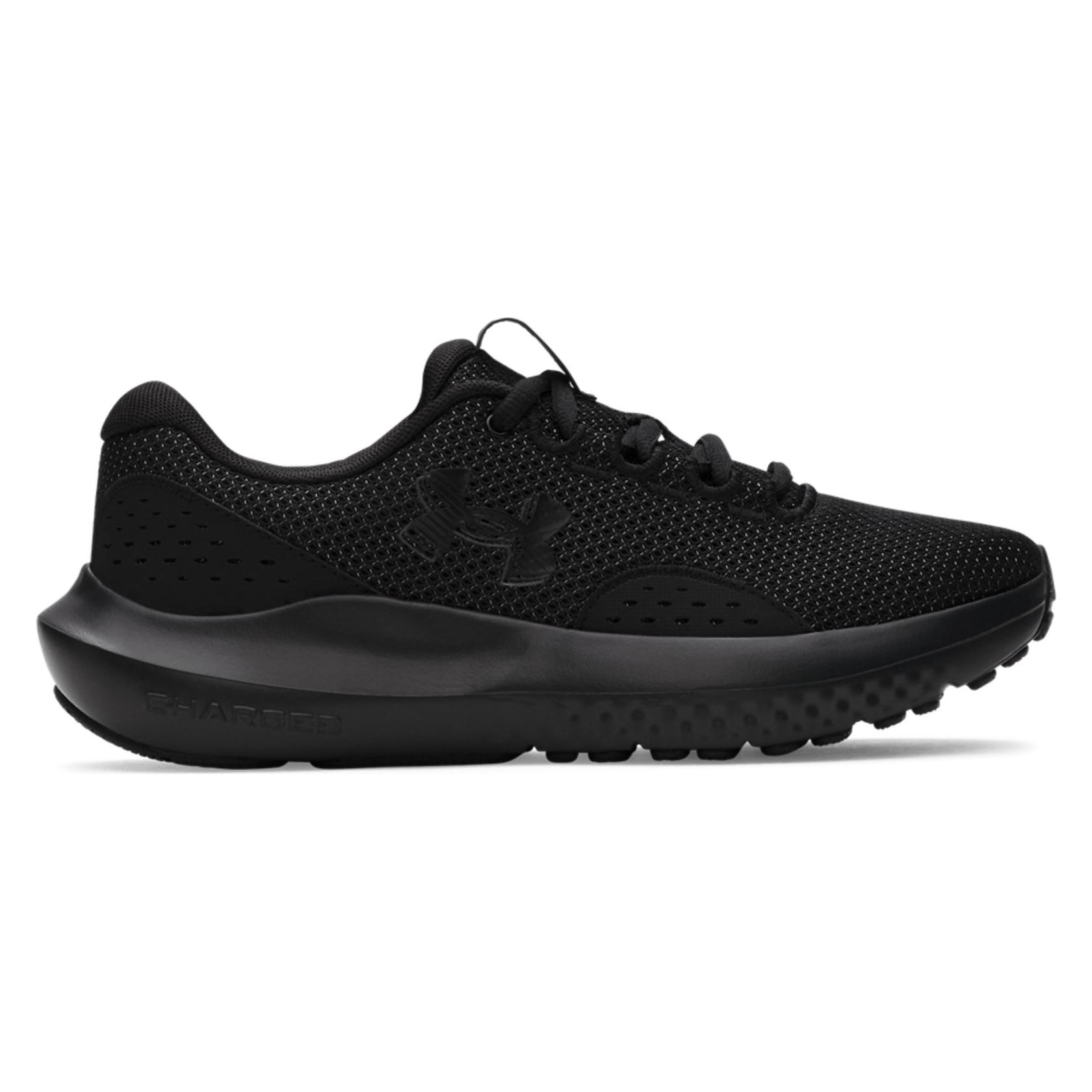 Under Armour, Damen, Laufschuhe, Geladener Stoss 4 (38), Schwarz