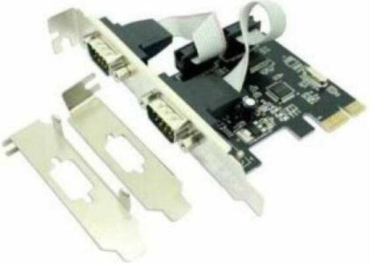 Approx APPPCIE2S - PCIe - Serieel - Aluminium - Zwart - PC - Windows 7 Home Basic,Win