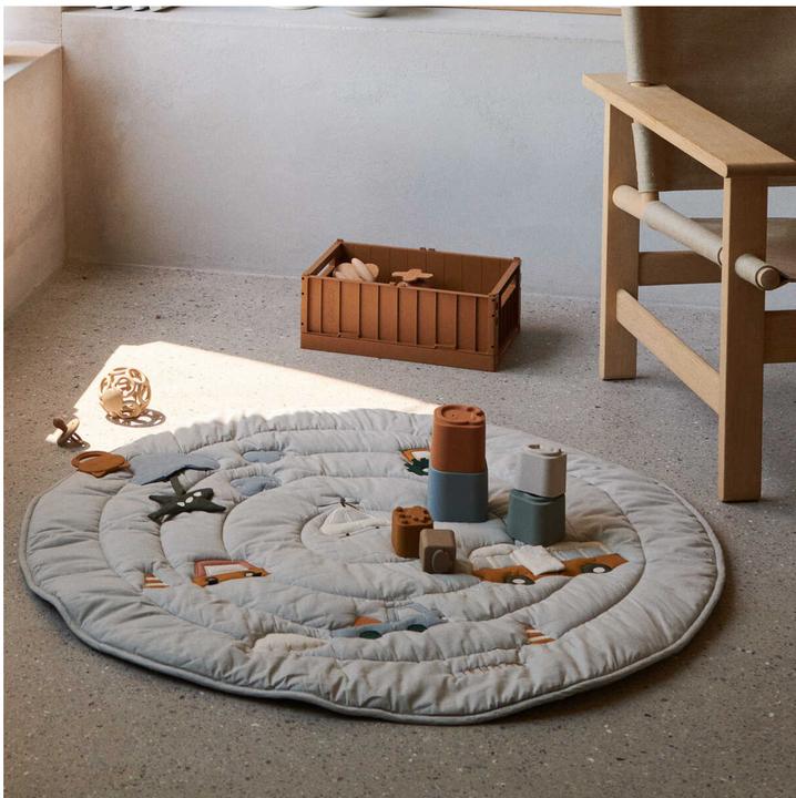 Immagine prodotto Liewood Coperta per attività Gitta Vehicles Dove Blue