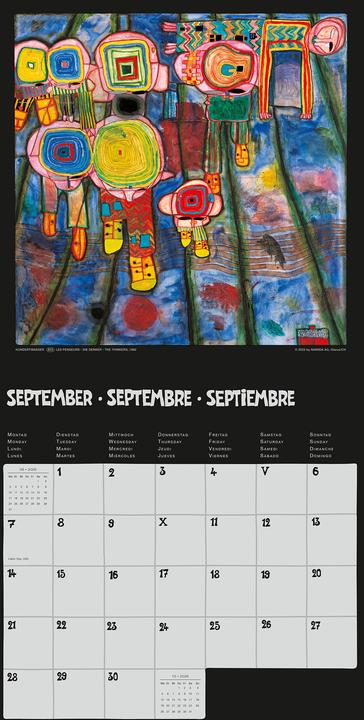 Image du produit Hundertwasser Broschürenkalender Art 2026 (30 x 30 cm)