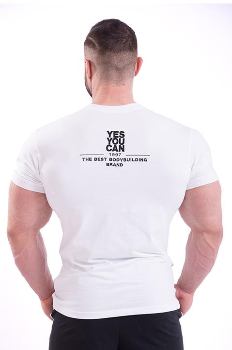 Produktbild Nebbia Hardcore T-Shirt With Embroidery WHITE (M)