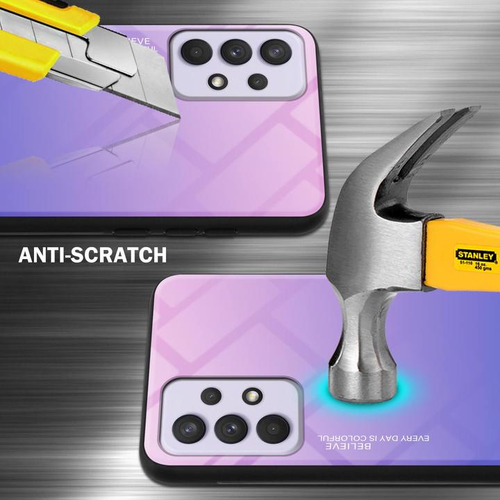 Actual product image Cadorabo TPU 2 colors glass envelope (Samsung Galaxy A33 5G)