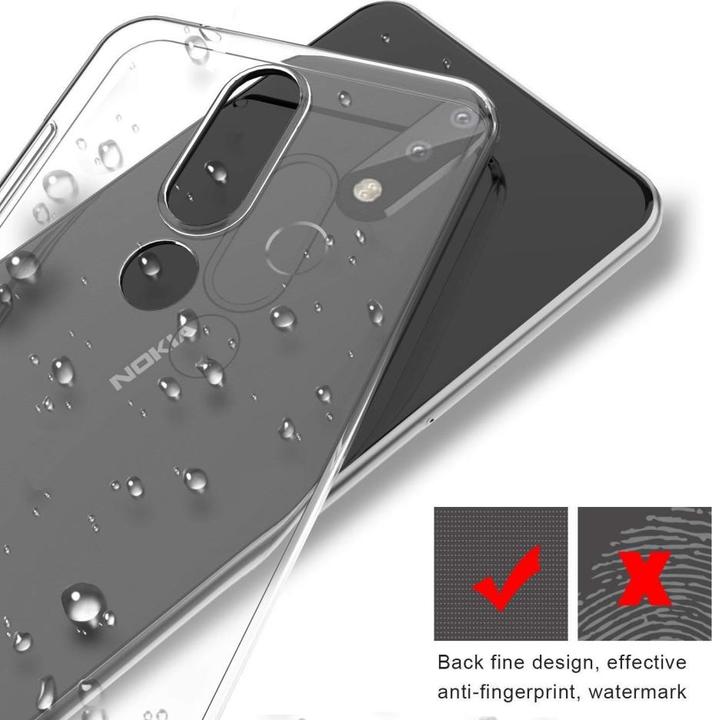Produktbild Screenguard Nokia 5.1 Flexible TPU Clear Case (Nokia 5.1)