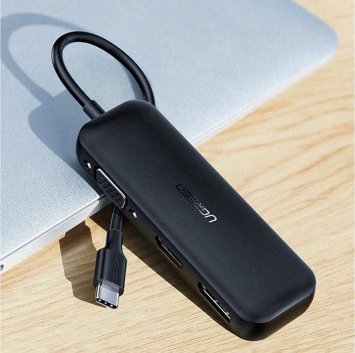 Produktbild Ugreen USB-C auf HDMI, VGA und DisplayPort Adapter