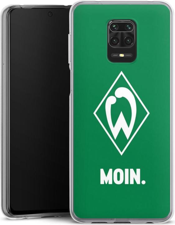 Produktbild DeinDesign Silikon Hülle für Xiaomi Redmi Note 9 Pro Handyhülle Case Smartphone Schutzhülle Moin Offizielles (Xiaomi Redmi Note 9 Pro)