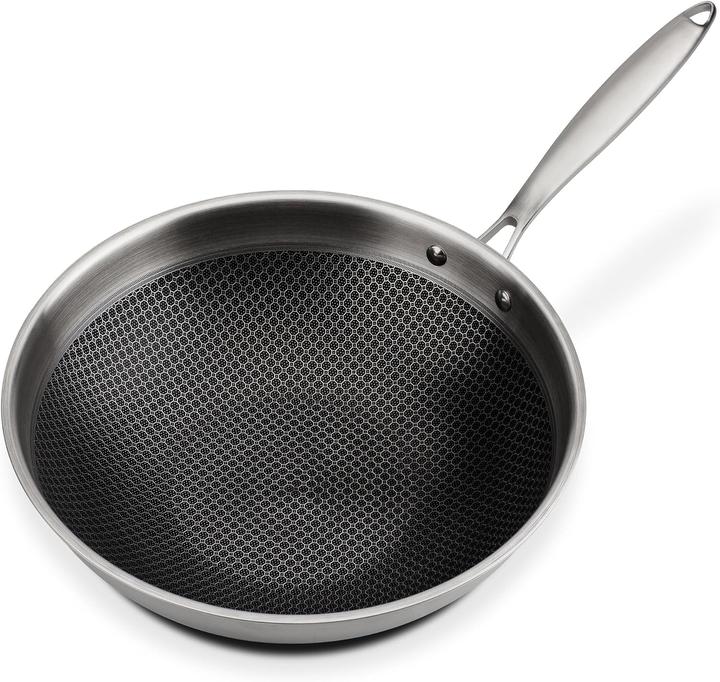 Produktbild GSW Wok-Pfanne Schmorpfanne (32 cm, Wok Pfanne, Edelstahl)
