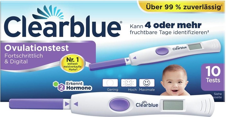 Produktbild Clearblue Ovulationstest 10Stk.