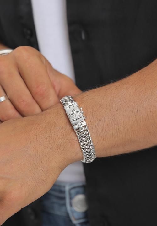 Produktbild Kuzzoi Basic Armband, Twisted (21 cm, 925er Sterling Silber)