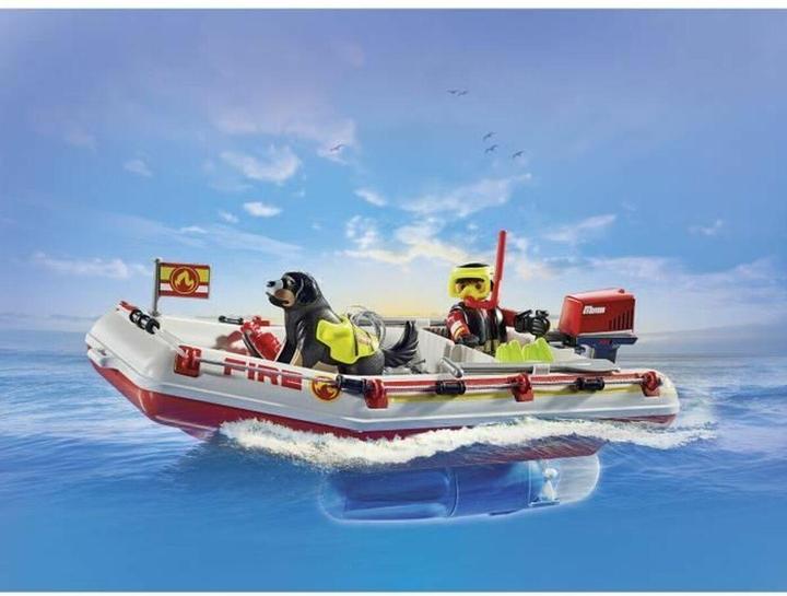 Immagine prodotto Playmobil Barca dei pompieri con scooter acquatico (71464)