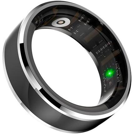 Actual product image Cool Smart Ring Health + Base Powerbank Size 20mm (20, Black)