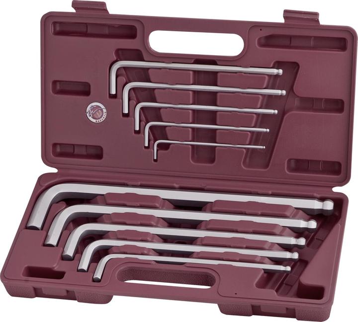 Actual product image Kraftwerk 10-pc. hex key wrench set 3-17 mm