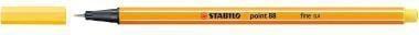 Actual product image STABILO point 88 Fineliner (Yellow, 1 x)