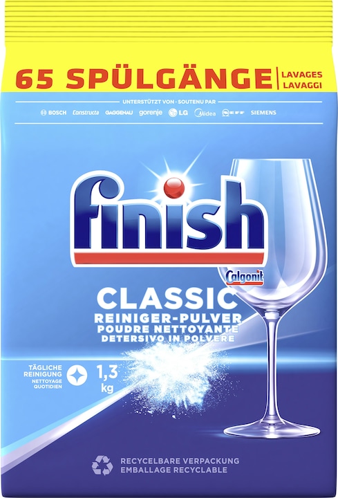 Finish Machine dishwashing detergent (Powder, 65 x)