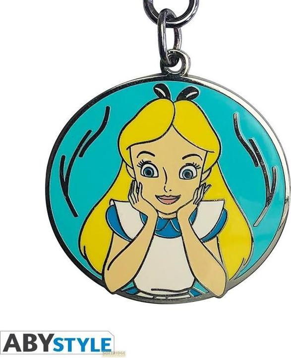 Actual product image ABYstyle ALICE - Porte-Cles Metal - Alice