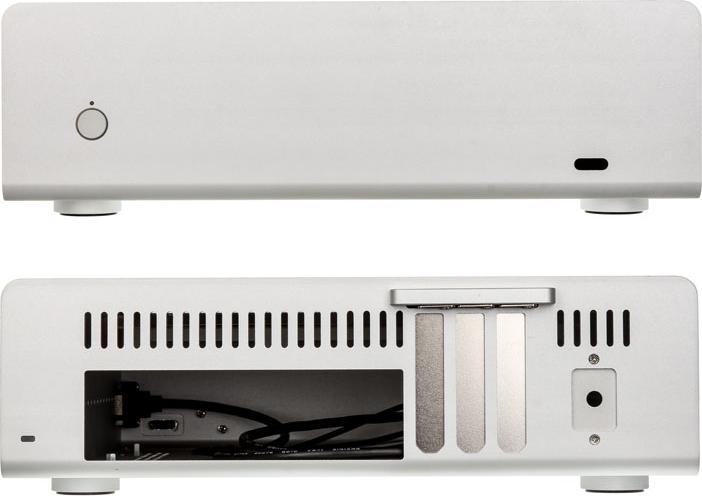 Actual product image Streacom ST-FC9S HTPC enclosure (ST-FC9S-ALPHA) (mATX, Mini-ITX)