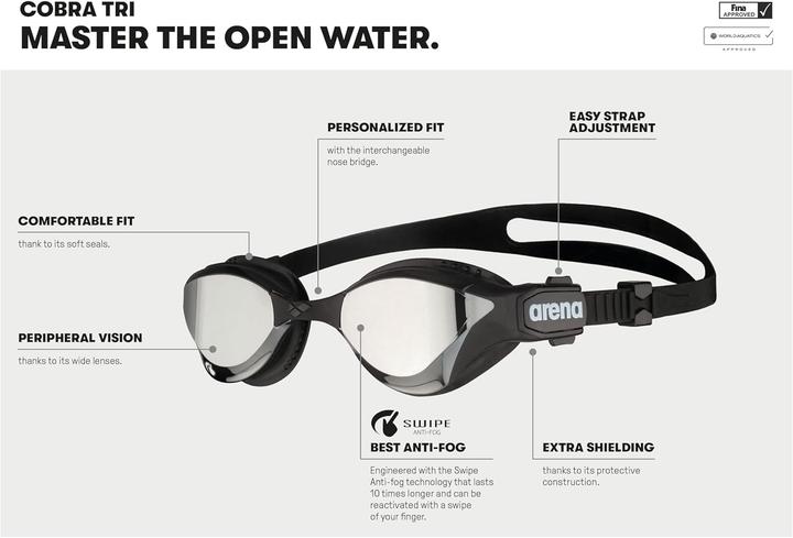 Produktbild Arena Cobra Tri Swipe Spiegel