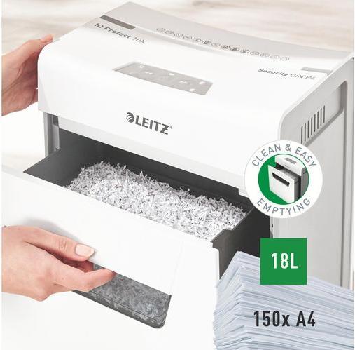 Image du produit Leitz IQ 10X PROTECT PREMIUM - Déchiqueteuse (Coupe de particules)