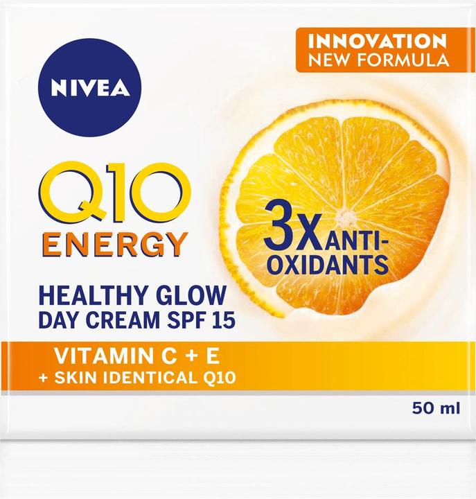 Actual product image NIVEA Q10+ anti-arrugas día energizante SPF15 50 ml (50 ml)