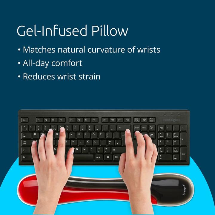 Produktbild Kensington Slim Duo Gel KB Wrist Rest Rd