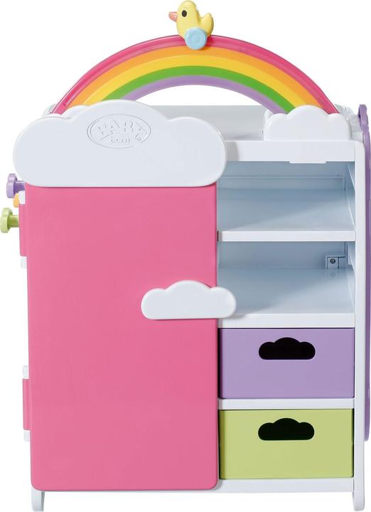 Actual product image Zapf Creation Rainbow wardrobe