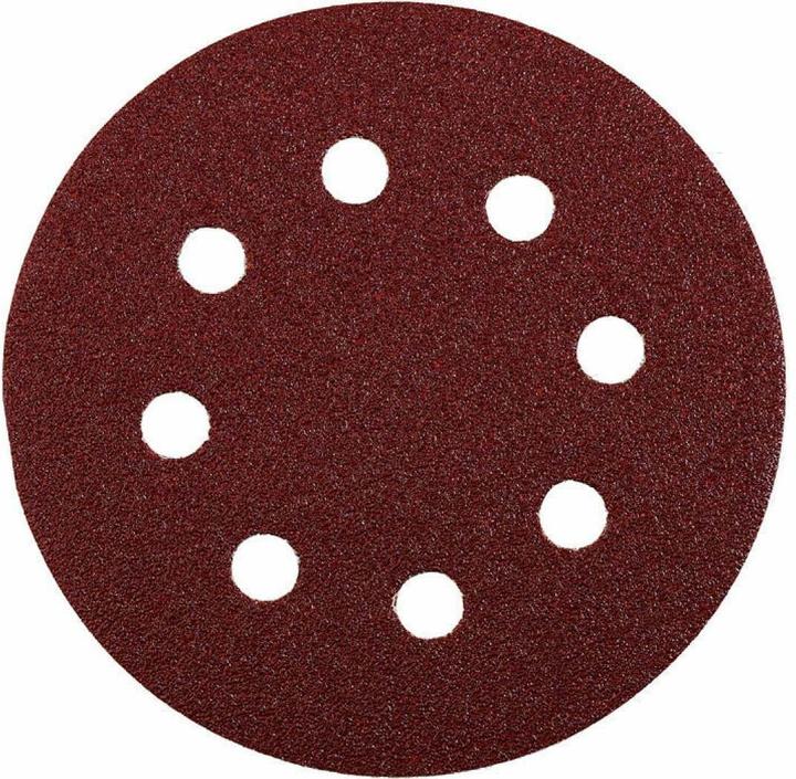 Actual product image kwb Velcro pads 125 Perforated K240/5 pieces (K240)