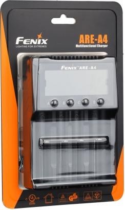 Produktbild Fenix Ladegerät ARE-A4 (1 Stk., 14500, 16340, 18650, 26650, AA, AAA, Ladegerät inkl. Akku)