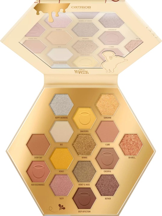 Actual product image Catrice Winnie the Pooh Eyeshadow Palette 010 Sweet As Can Bee (010)