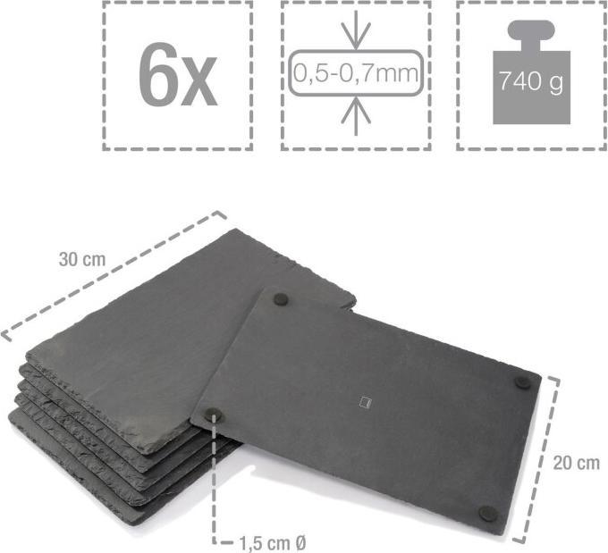 Produktbild Sänger Geschirr Schieferplatten-Set