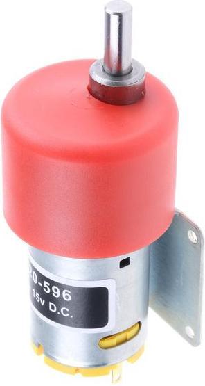 Actual product image RS PRO Gear motor 6-15VDC Ø32mm 100:1