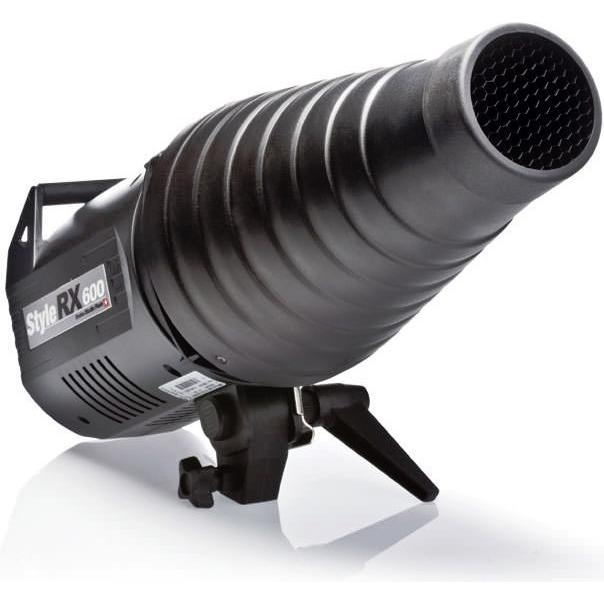 Thumbnail - Elinchrom Tubus Set mit Wabe (Snoot), Softbox + Reflektor