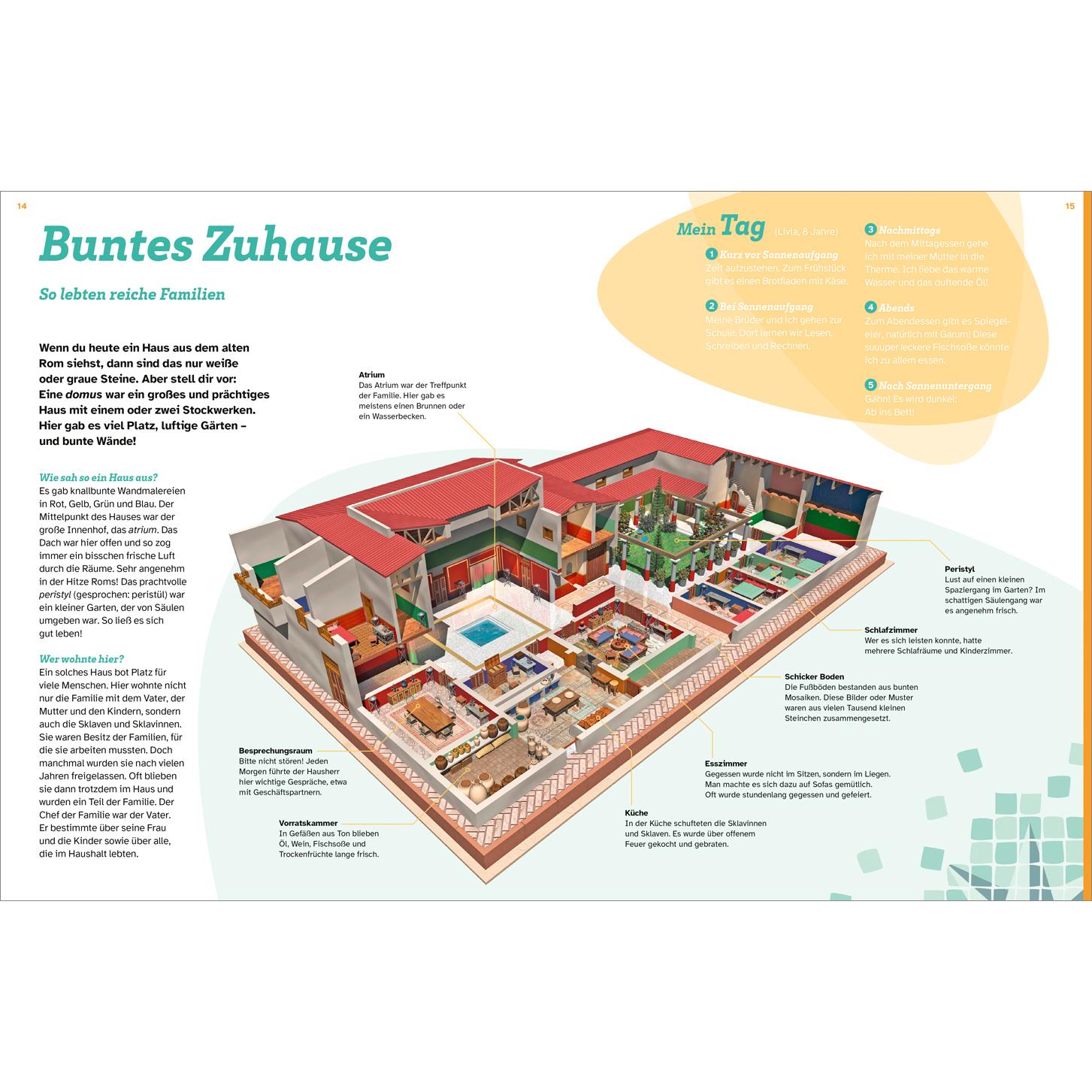 Thumbnail - WAS IST WAS Das alte Rom. Eine Stadt verändert die Welt, Kinderbücher von Andrea Schaller