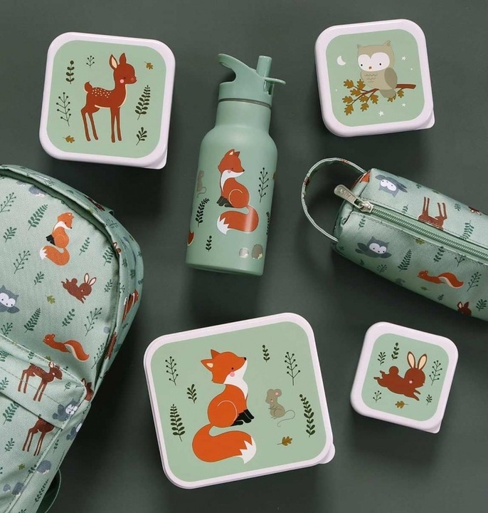 Produktbild A Little Lovely Company Lunch & snack box set
