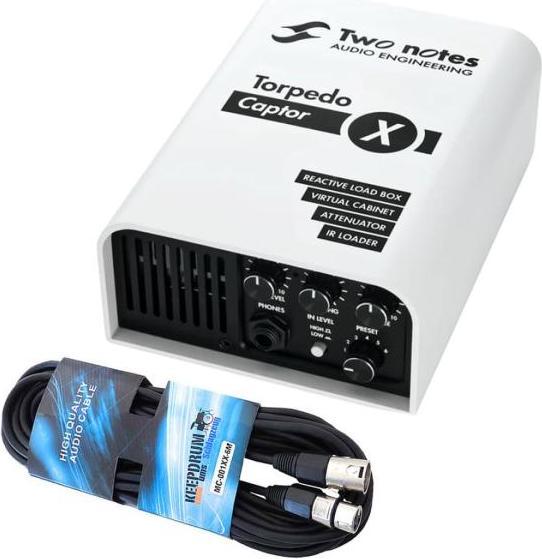 Two Notes Torpedo Captor X 8 Ohm mit XLR-Kabel