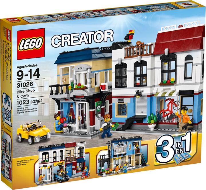 Immagine prodotto LEGO Creator Bike Shop Café (31026, LEGO Creator 3-in-1)