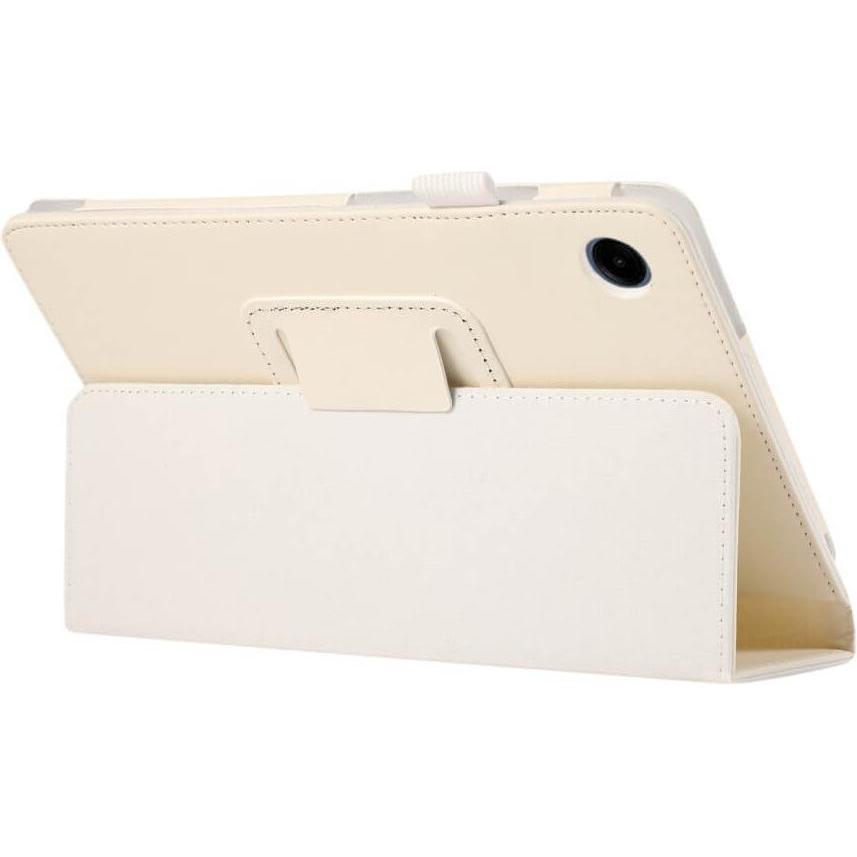 Thumbnail - Cover-Discount Galaxy Tab A9 - Bi-fold Stand Etui weiss (Galaxy Tab A9), Tablet Hülle, Weiss