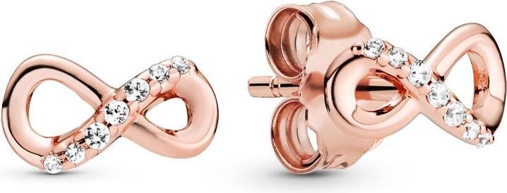 Image du produit Pandora Boucles d'oreilles Rose Infinity (Argent massif)