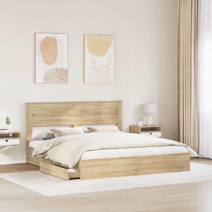 Image du produit vidaXL Moderner Bettrahmen (180 x 200 cm)