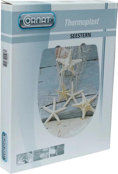 Image du produit Cornat Siège de toilette en thermoplastique STARFISH