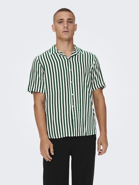 Image du produit Only & Sons Chemise rayée à manches courtes (XL)