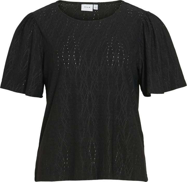 Immagine prodotto Vila VIBELLI Rundhals Oberteil mit kurzen Ärmeln (M)