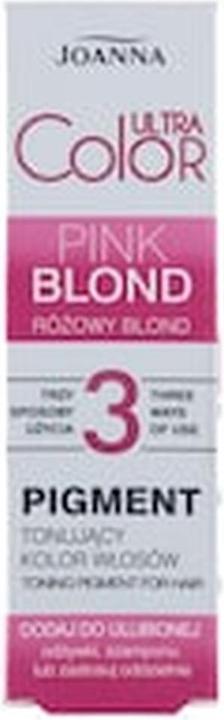 Actual product image Joanna Ultra Colour Toning Pigment For Hair Pinkond 100Ml (Pink blonde)